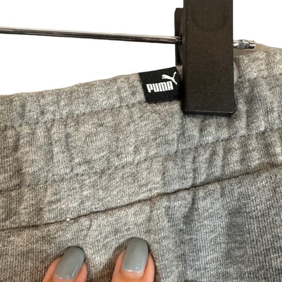 Puma Gray Cotton Blend Logo Comfortable Casual Basic Shorts Men Sz M - Picture 7 of 10